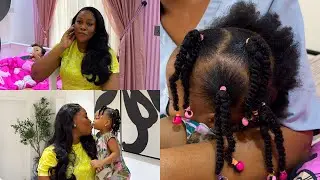 MY DAUGHTER&rsquo;S REACTION TO HER NEW HAIRSTYLE | SUNDAY VLOG