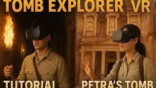 Tomb Explorer VR #1 /  Tutorial + Petra Tomb