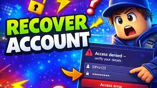 How to Recover a ROBLOX Account 2026 | Updated Step-by-Step Method