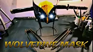 I Made Wolverine's Mask from Cardboard... and It Looks Insane!🔥