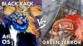 Old School MtG: Mono Black Rack vs Green Terror