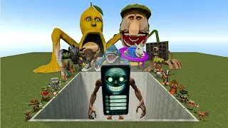 AI Brainrot Memes vs Gin Gin Login Bosses in Giant Pit &ndash; Gmod Chaos