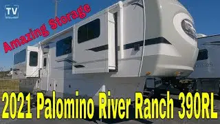 2021 Palomino River Ranch 390RL // Amazing Storage Space