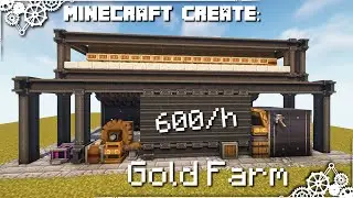Minecraft Create: Gold Farm!
