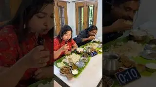 Big Bites😍🔥Rice With Kudal Kulambu, Goat Kudal, Naattu Kozhi Varuval Eating Challenge ​#shorts