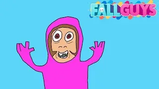 Monkey Plays Fall Guys