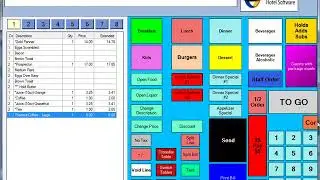 Smart Hotel Software - Point of Sale - Table Service