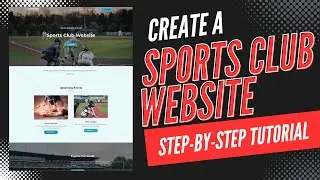 Как создать сайт спортивного клуба на WordPress 🔥 - (Руководство по дизайну спортивного сайта!)