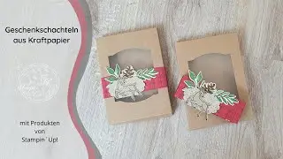 Geschenkschachtel aufgehübscht