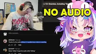 Michi Reacts to XQC’s Editor Forgetting the Audio on His Clips
