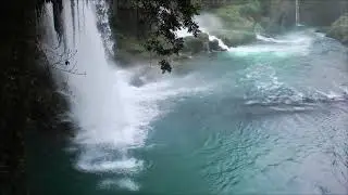 Waterfall Mist - Background Video or Banner Video