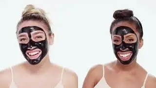 Boscia Luminizing Charcoal Mask  Vegan Peel off Face Mask