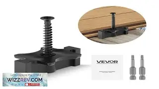 VEVOR 90PCS Hidden Deck Fasteners for Composite Decking Board Universal Composite T