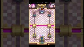 Miner, Goblin Barrel, Valkyrie vs Xbow, Goblin Drill, Zappies