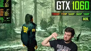 GTX 1060 в Alan Wake 2 — патч не спас ситуацию!