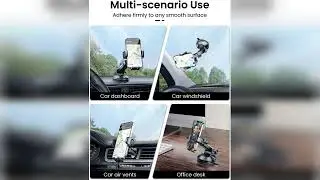 Review: REEVAA Military-Grade Phone Holder for Car [Ultra Stable & Super Sturdy] Cell Phone Mo...