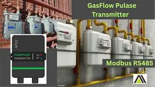 Gas Flow Pulse Transmitter (LPG, CNG) Modbus RS485 GFT21 Brave Product
