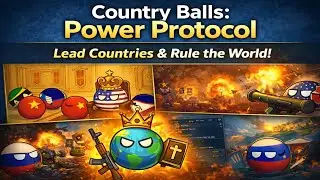 Country Balls: Power Protocol 🌍⚔️ | Global Domination Gameplay | Strategy Game