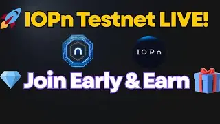 IOPn Testnet Is LIVE! |Here&rsquo;s How to Claim Your Exclusive Genesis Badge 🔥