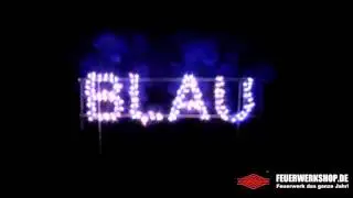 Figurenlichter, Leuchtfarbe Blau (BB-115-4)
