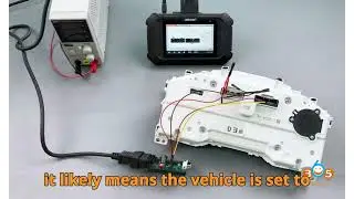 How to Correct Toyota R7F701441 Cluster Mileage Using OBDSTAR OdoMaster Bench Mode!