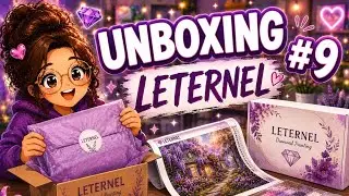 Diamond Painting: Unboxing 9 #Leternel #diamondpainting