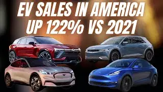US electric car sales grow 122% vs 2022 - Tesla continues domination