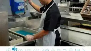 Ecolab flatware washing training