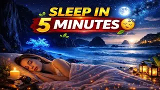 Midnight Mind Reset 🌙 Night Meditation Music to Calm Overthinking & Sleep Fast