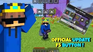 F5 Button Addon For Minecraft PE 1.21 | F5 Button Addon MCPE