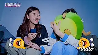 BEHIND THE SCENE Sridevi Prank cantika prank kelabang dan kecoak mainan.