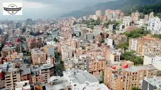 VOLANDO EN DRONE 4K - CHAPINERO 2022
