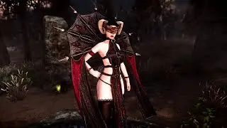 The COOLEST Skyrim Vampire Armor Blood Mage by SunJeong - Elder Scrolls V SE