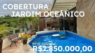 Cobertura à venda no Jardim Oceânico | 303m² | Piscina | Próxima à praia