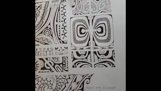 Polynesia tatau, Marquesas tattoo design by MARKINGEGNO