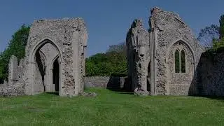 Creake Abbey, Norfolk UK - a short video tour with music