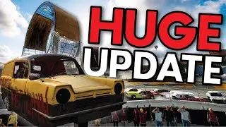 Wreckfest Huge PC UPDATE! Demo Racing With RV's! - Wreckfest Update Gamplay