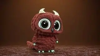 Cute Stylized Creature &ndash; 3D Character Model | Animation-Ready CGI