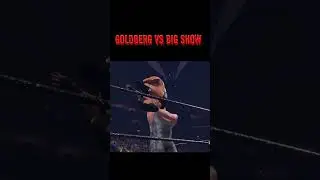 Goldberg vs Big Show Extreme Rules | Shocking Ending 😲 | #shortsfeed #shorts #viralreels #trending