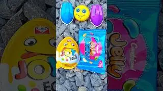joy egg with candyland jelly beans #shorts#joyegg#gemes