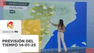 Previsión del tiempo para el miércoles 14 de enero de 2026