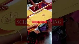 Screen Printing for Jute Bag.Order jute bags now for #wedding #betrothal #pubertyfunction etc.