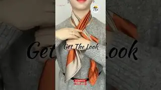 easy ways to tie a scarf around your neck