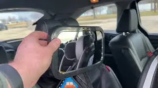 Rear-Facing Car Seat Mirror Setup
