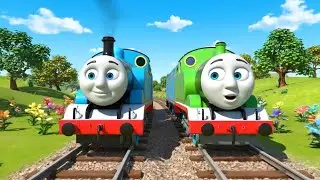 Petualangan Kereta Kecil Ceria | Cerita Anak Animasi 3D | Dongeng Anak