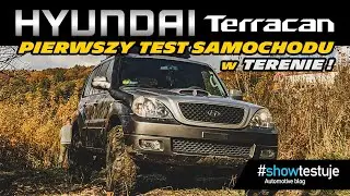 Hyundai Terracan 4WD - pierwsze prawdziwe testy w terenie po budowie auta! [ #showtestuje ] VLOG PL