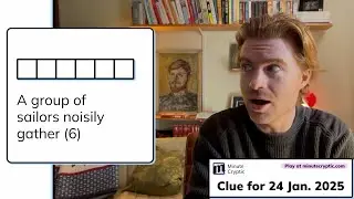 Minute Cryptic Clue #213 for 24 Jan 2025: A group of sailors noisily gather (6)