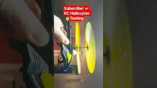 Subscribe 🚁 Testing & Modding an RC Helicopter | DIY Tech Fun 🤩