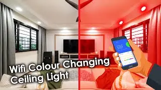 WiFi Colour Changing Ceiling Light ⚡ Zun Pulse WiFi Smart LED Downlight
