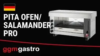 Gas Pita Ofen/ Salamander PRO - 13 kW - SMK4 - GGM Gastro